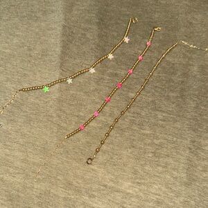 Hazel boutique 24k bracelet stack